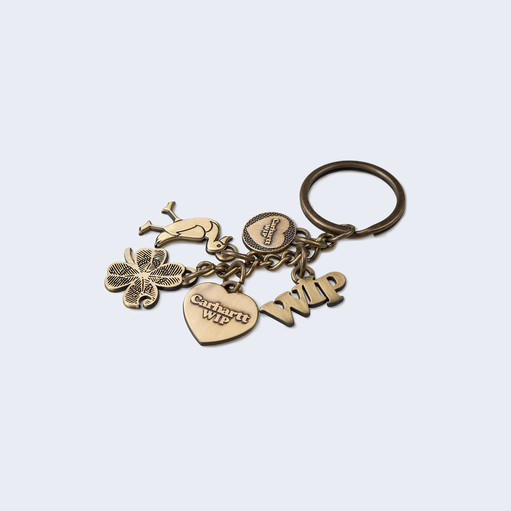 Charms Keychain Gold