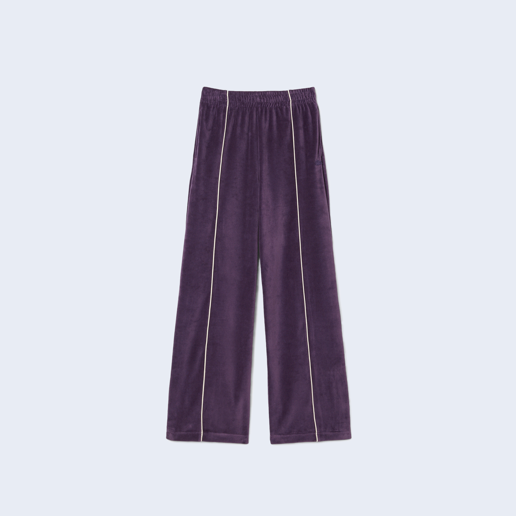 Sweatpants Smooth Velvet Purple