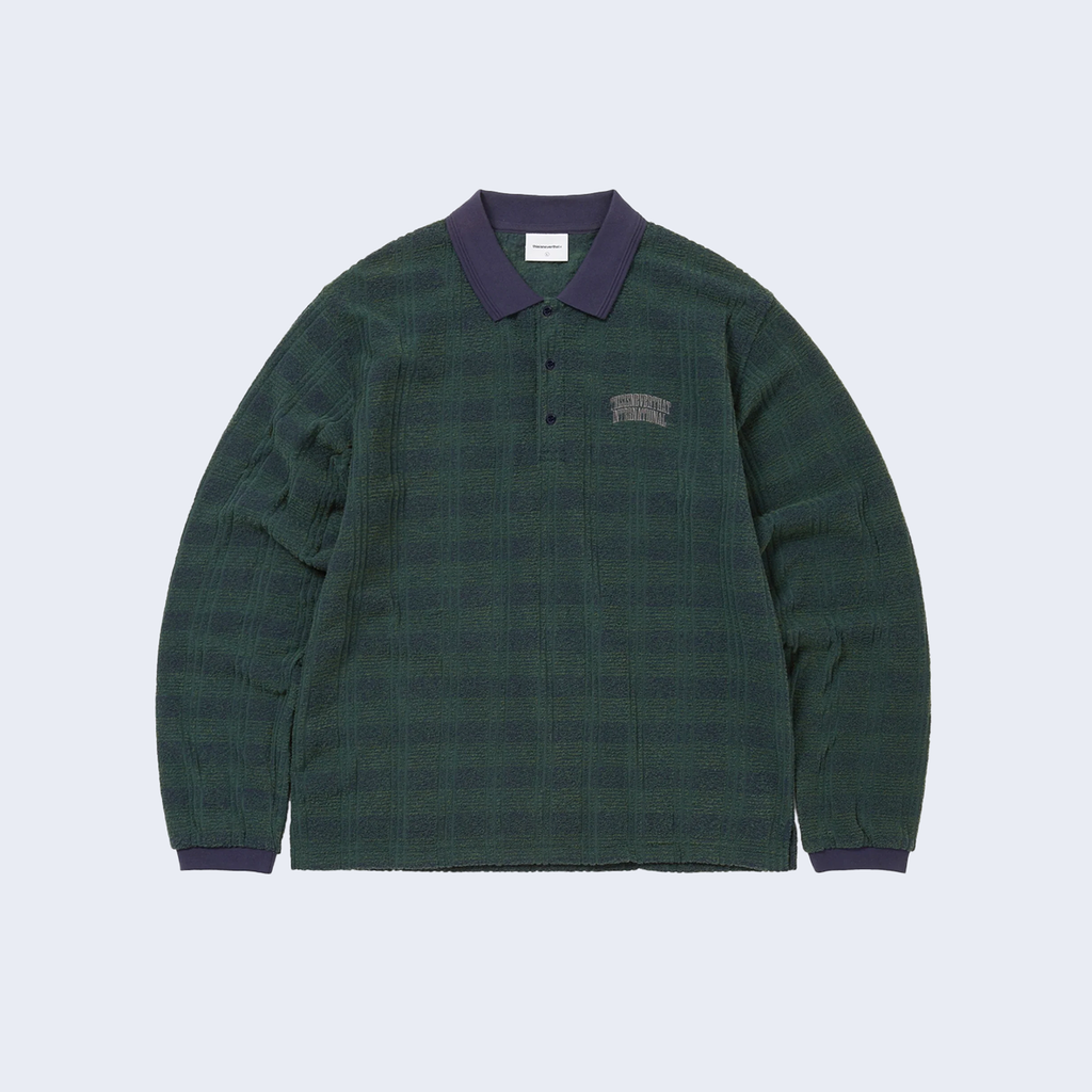 Striped Rugby L/S Top Faded Purple