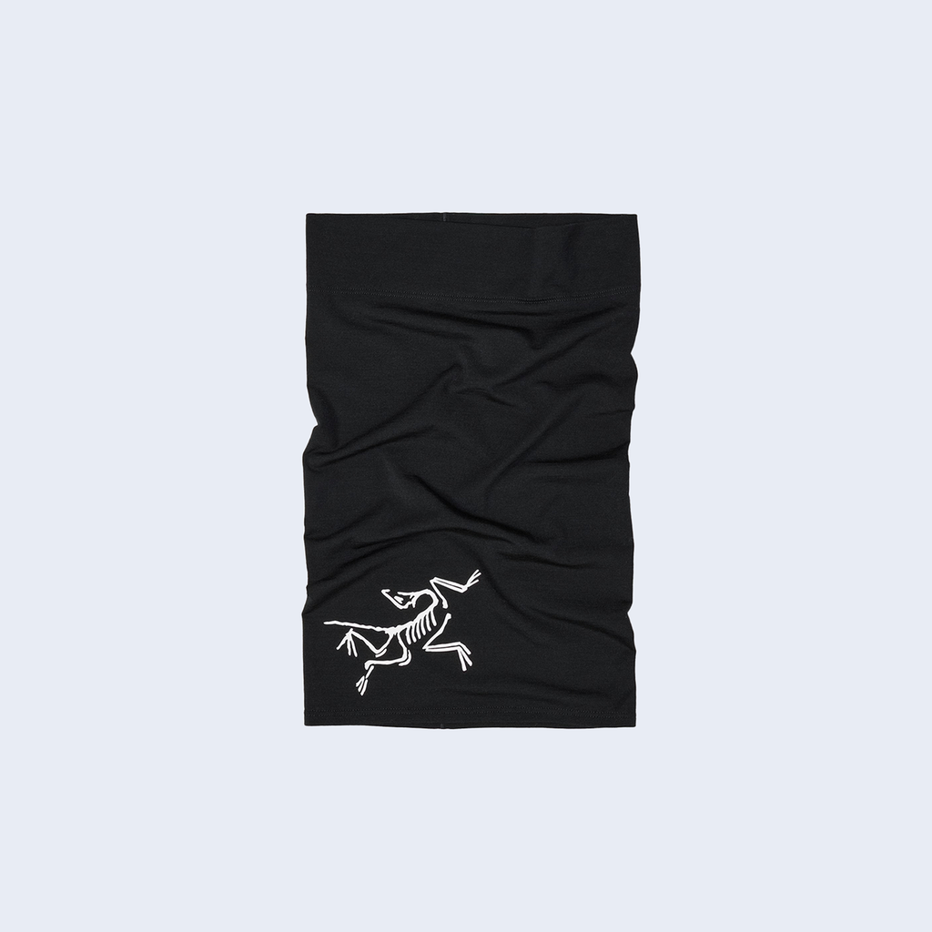 Satoro Merino Neck Gaiter Black / Arctic