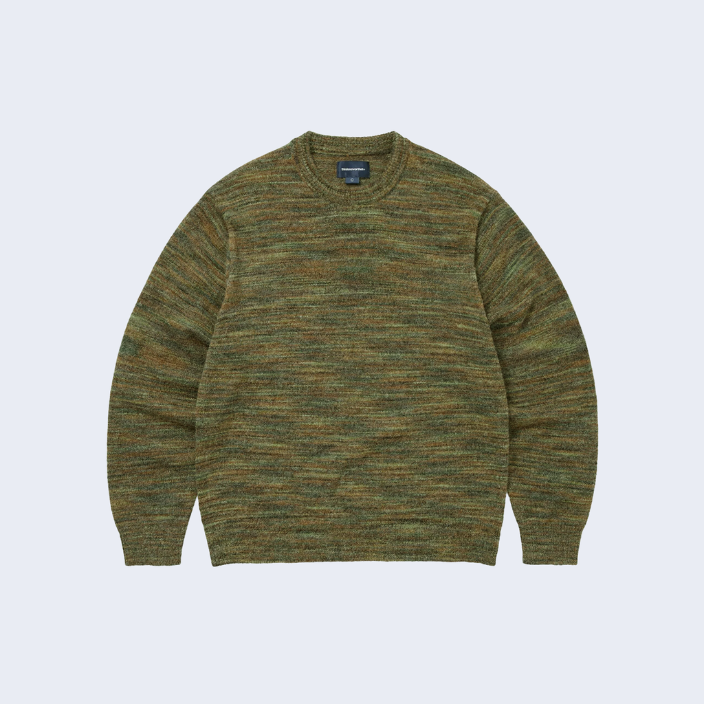 Static Knit Sweater Olive