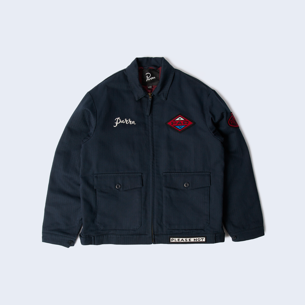 Pumping Gas Jacket Navy Blue