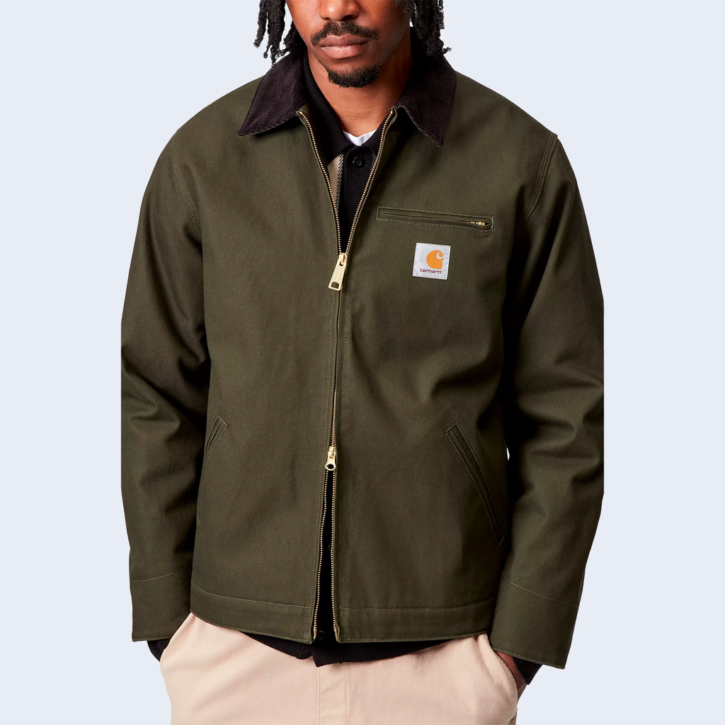 Detroit Jacket Olive / Black Rigid