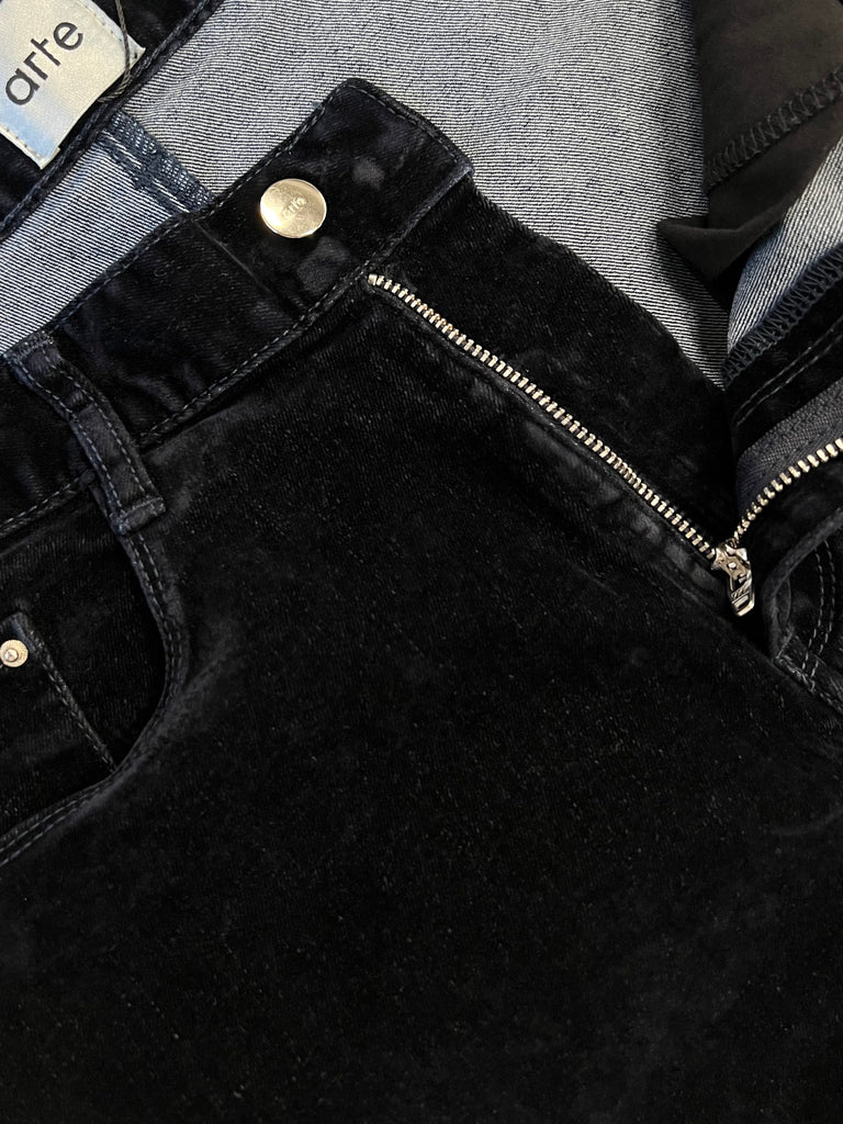 Joe Velvet Pants Navy