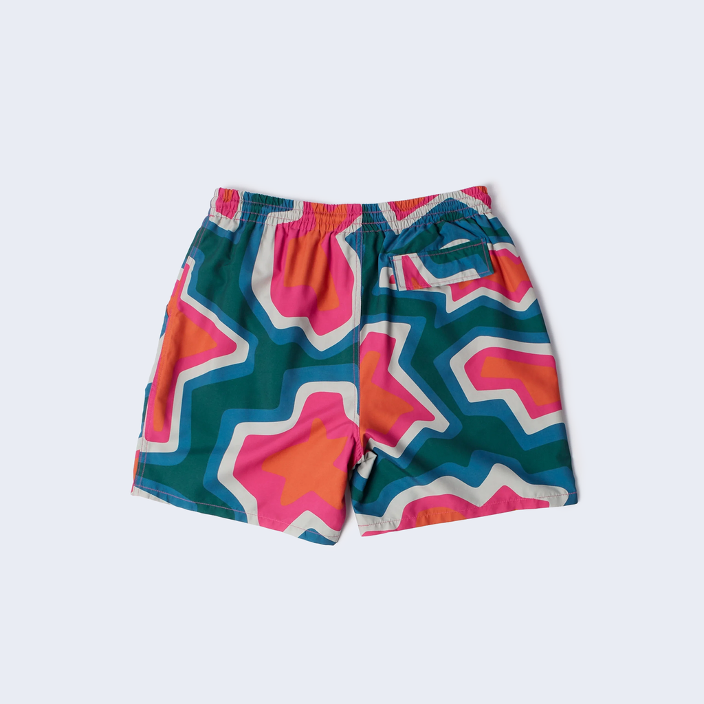 Gem Stones Swim Shorts Pink