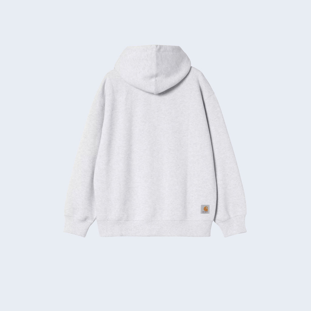 Hooded Mini Wip Sweat Jacket Ash Heather