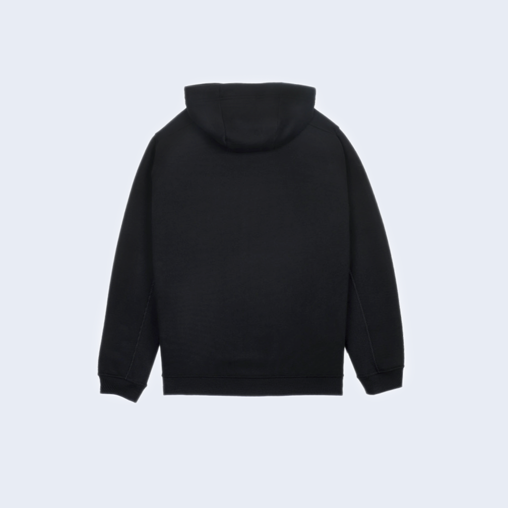 Emblem Fleece Full-Zip Hoody Black
