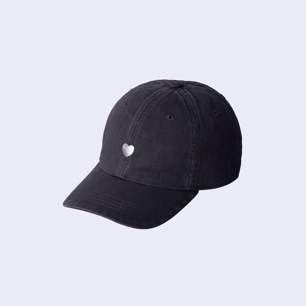 Heart Metal Cap Black / Silver