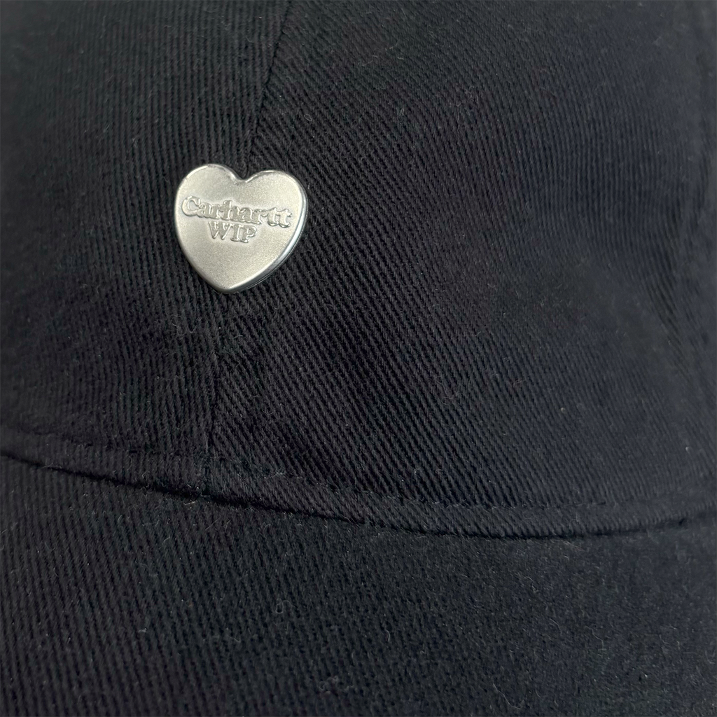Heart Metal Cap Black / Silver