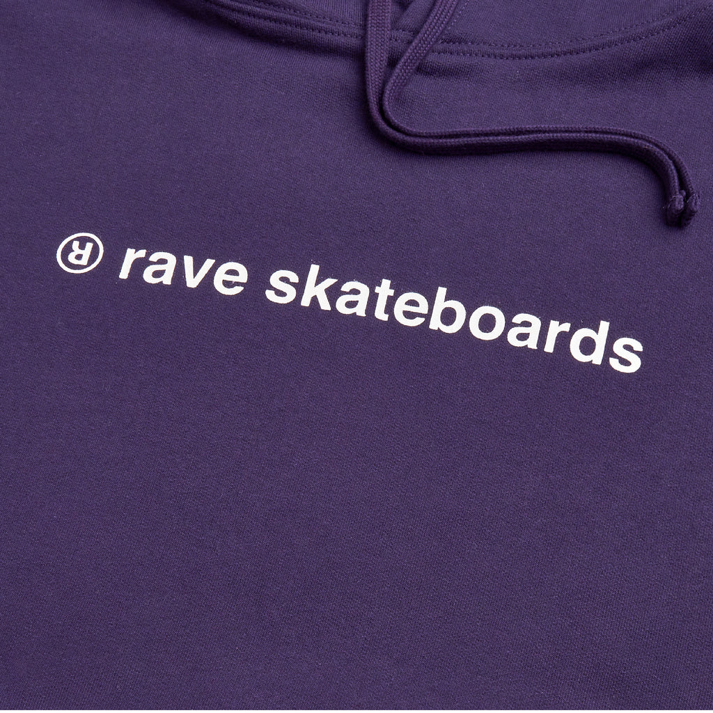 Core Logo Hoodie Dark Purple