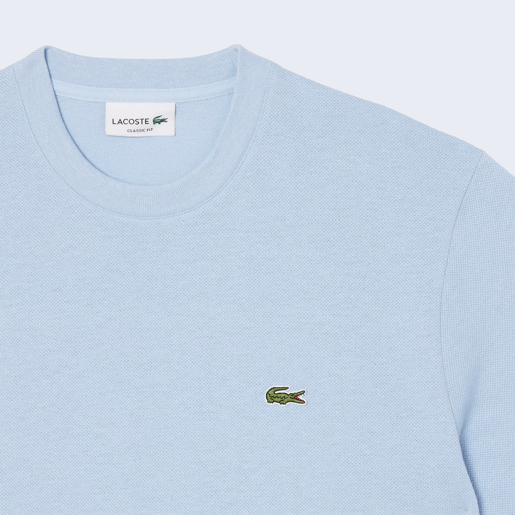 Heavyweight Piqué T-Shirt Light Blue