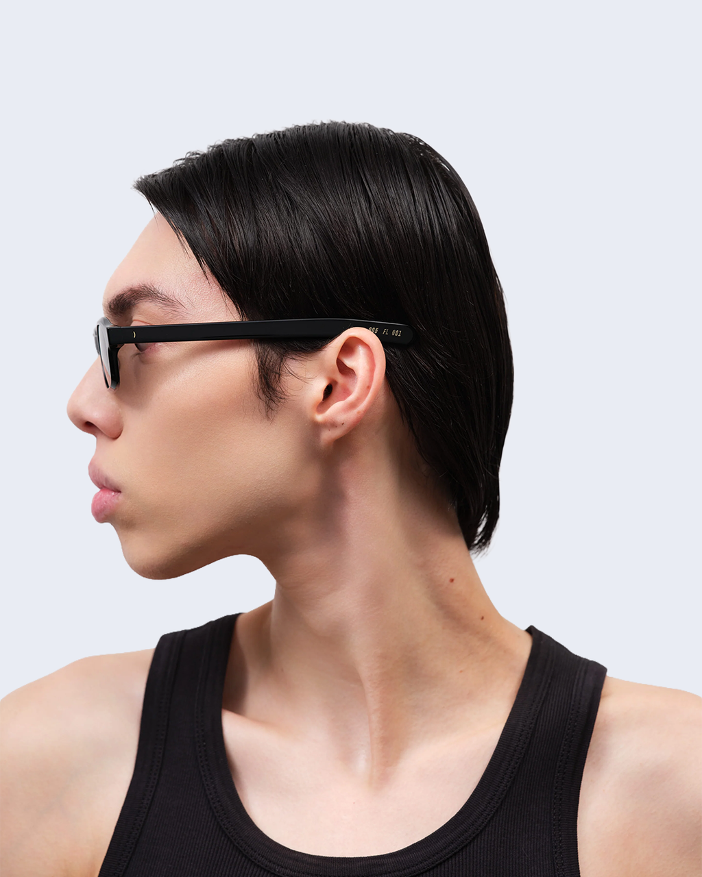 Hanky Solid Black / Solid Black Lens