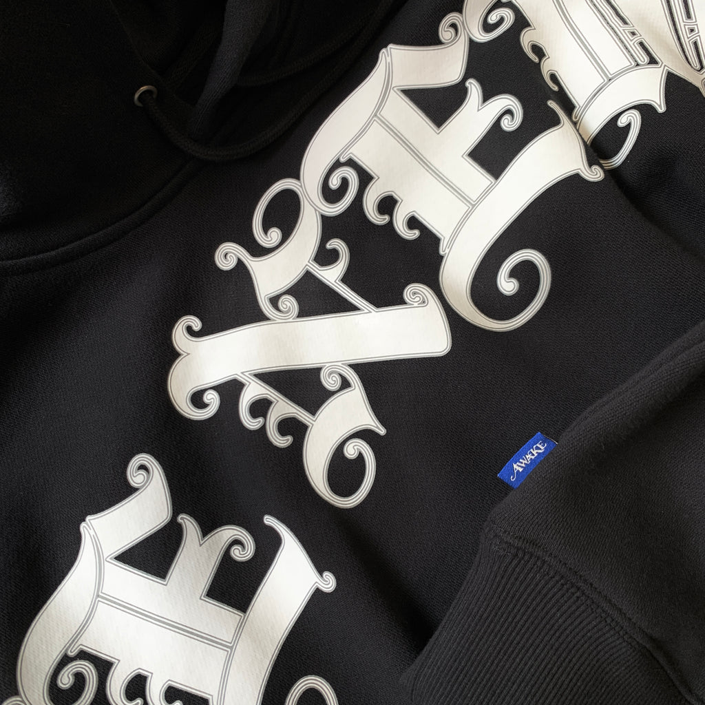 Old English Hoodie Black