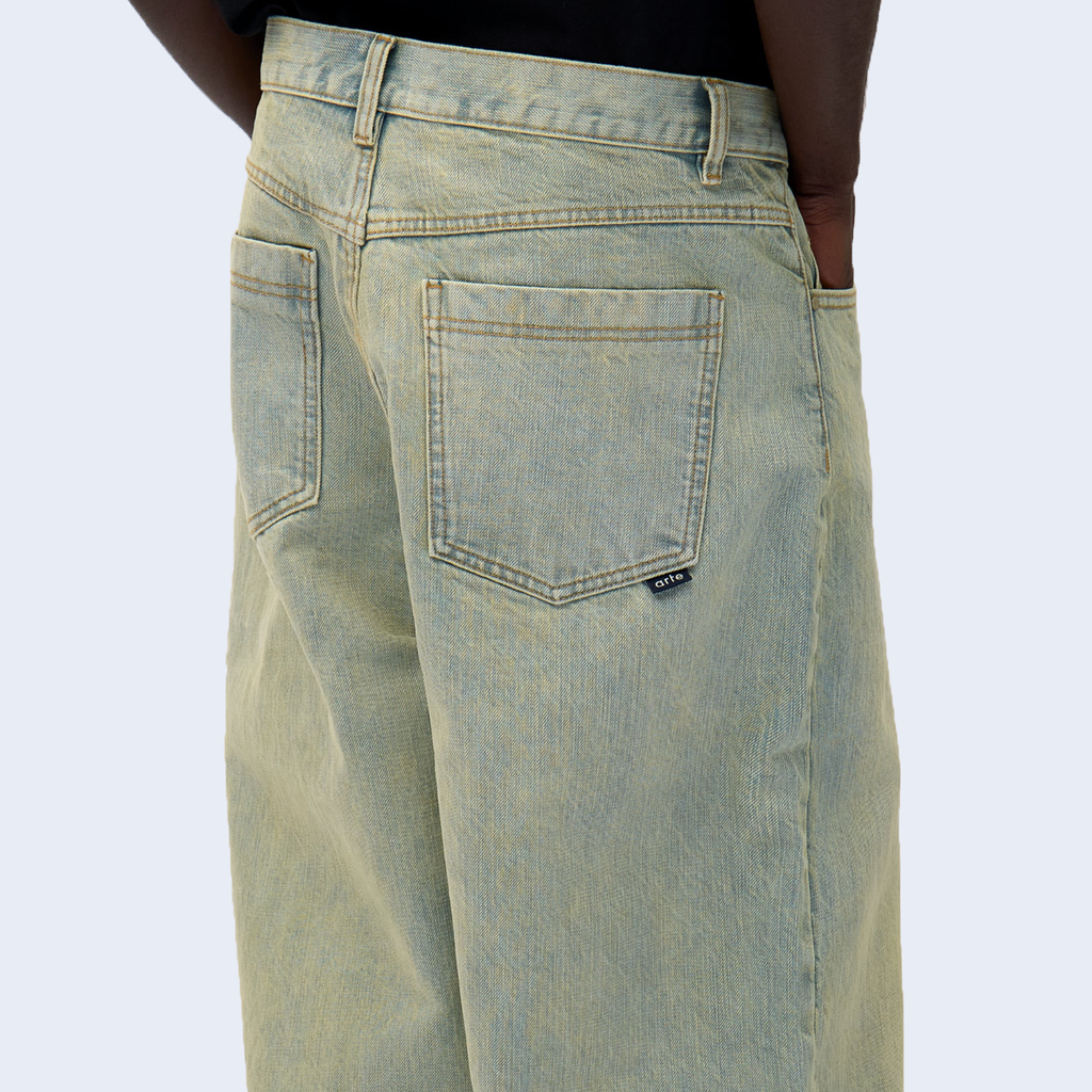 Unity Pant Black Heavy Enzyme Wash