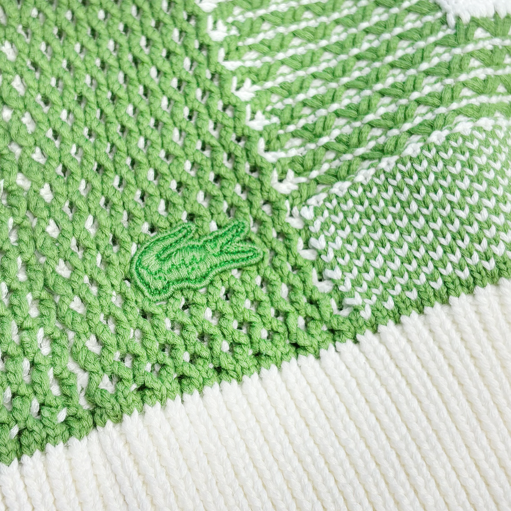 Jacquard Knit Green