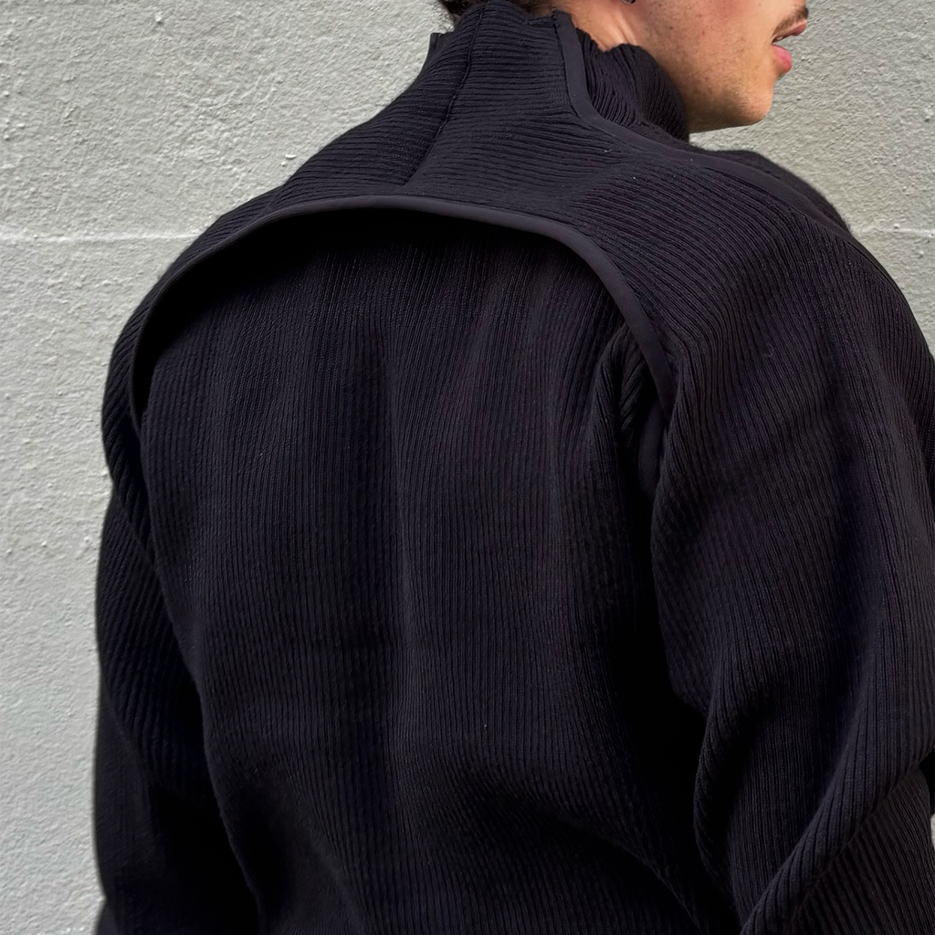CLRT Knitted Top X J.L-A.L Inky Gray