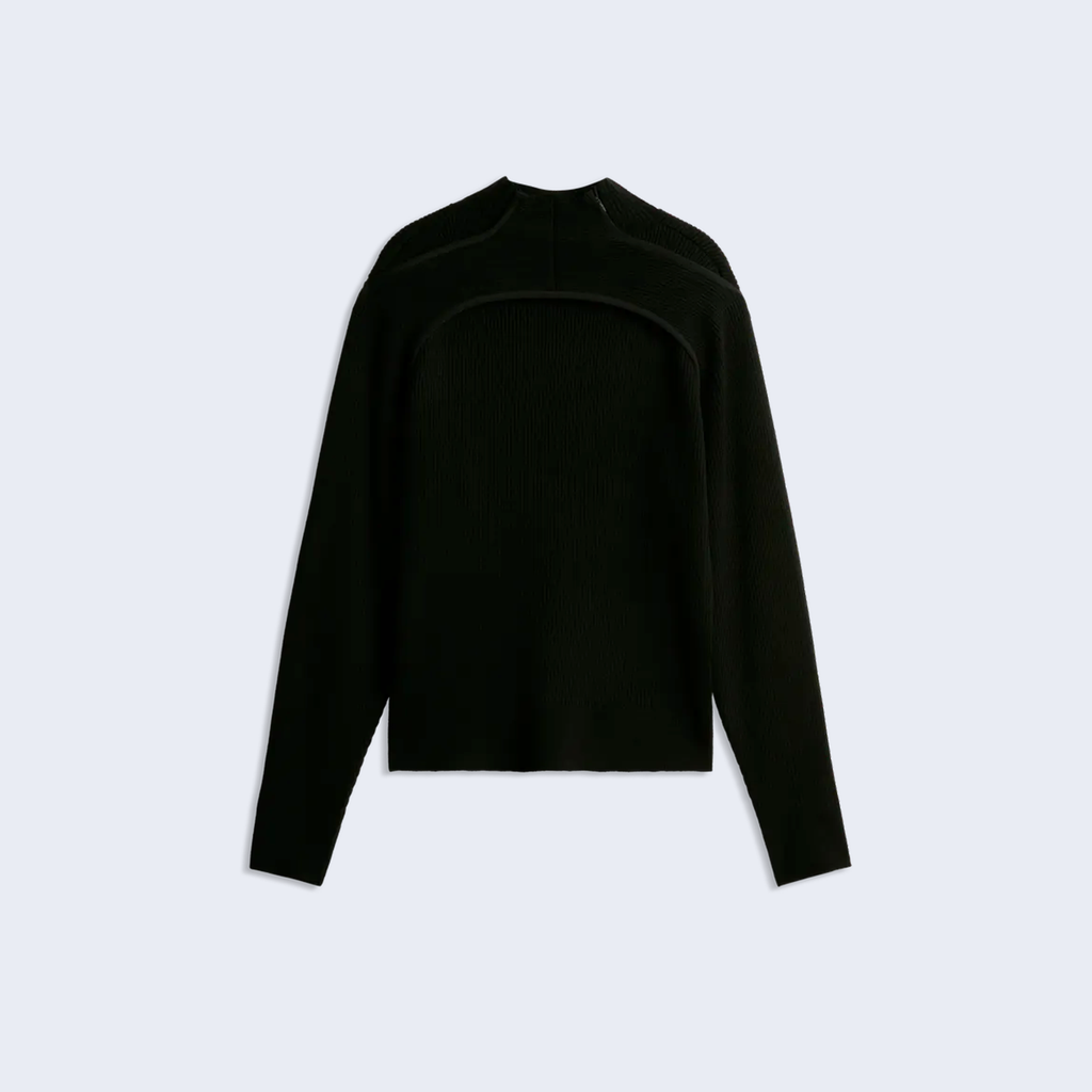CLRT Knitted Top X J.L-A.L Inky Gray