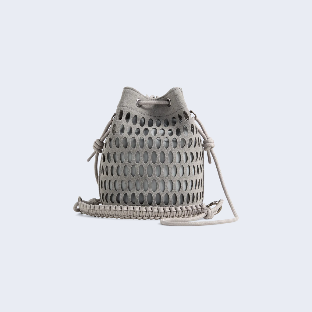 Lattice Bucket Bag X J.L-A.L Slate Sky