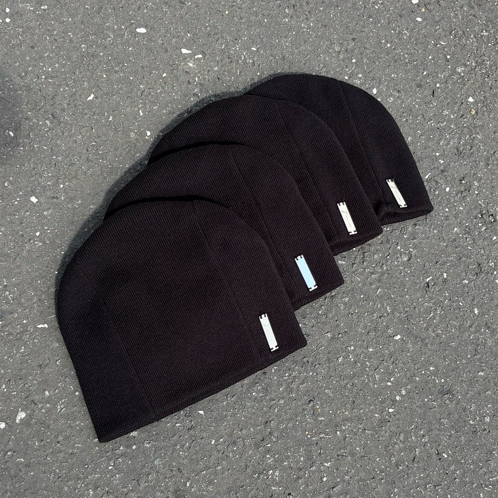 Skull Beanie X J.L-A.L Black