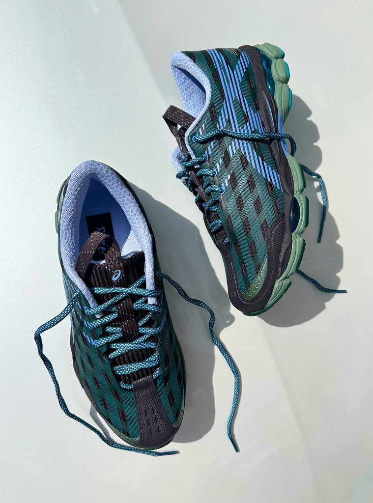 US8-S GEL-SJ33 Roasted Coffee / Periwinkle Blue