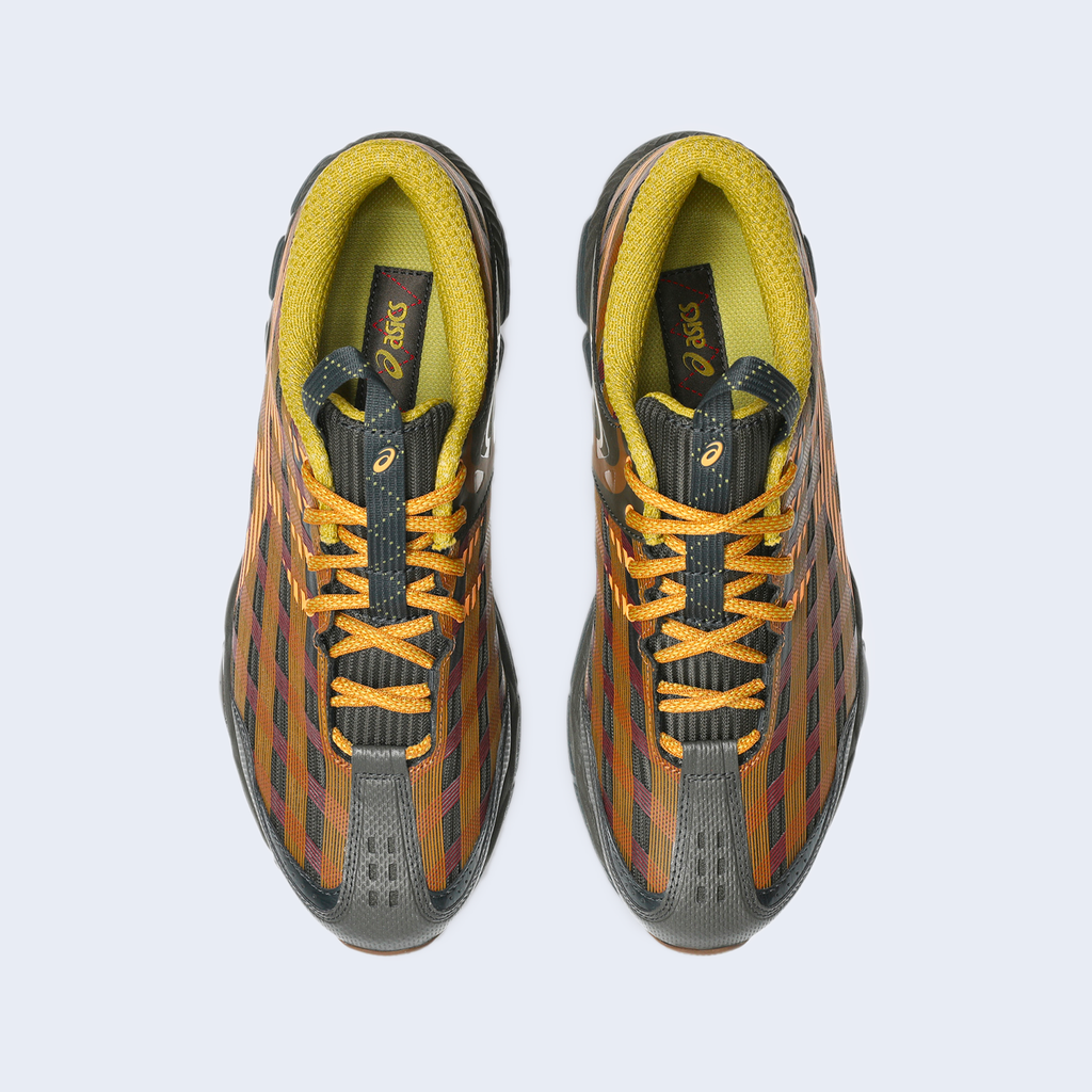 US8-S GEL-SJ33 Black Coffee / Orange Lily