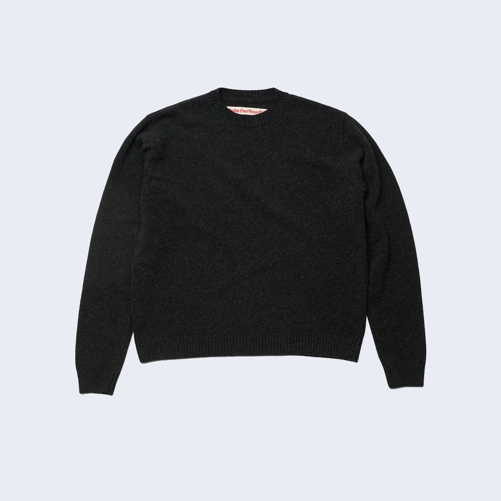 Knitted Logo Sweater Black