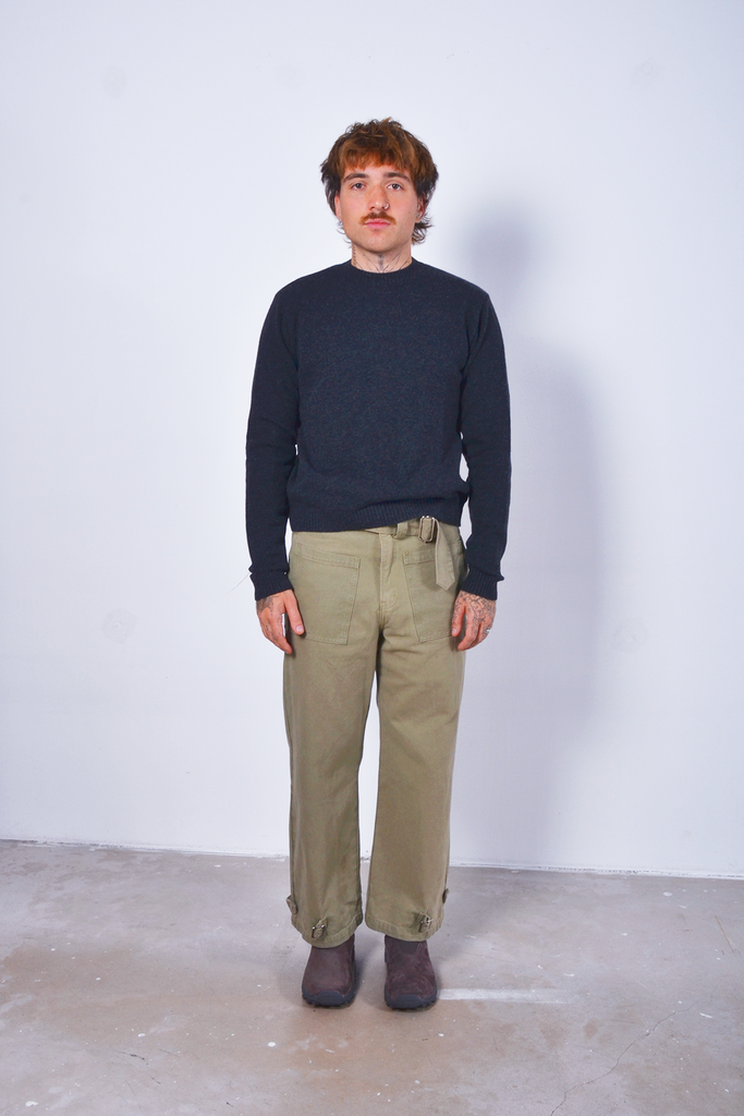 Knitted Logo Sweater Black