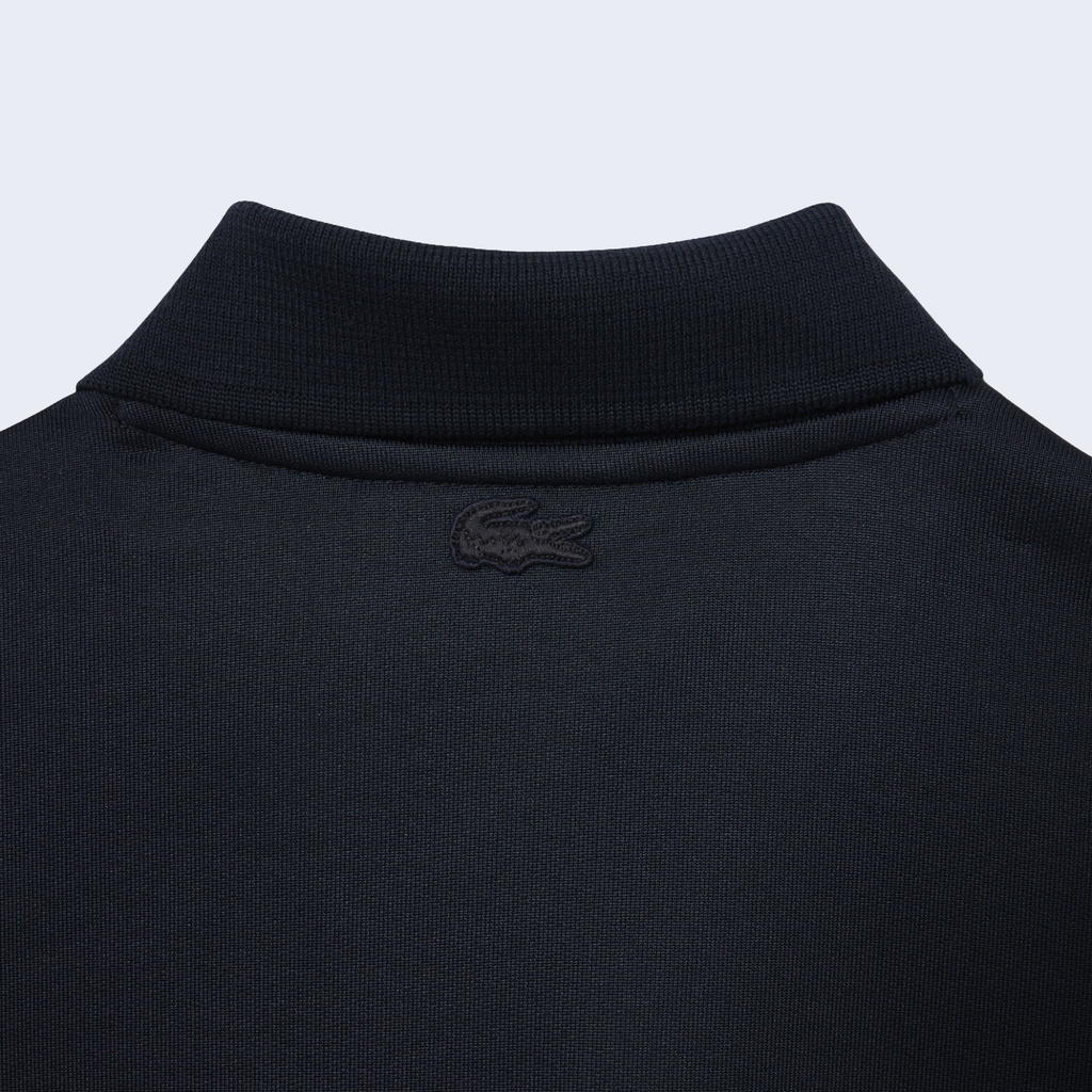 Knit Polo Shirt Black