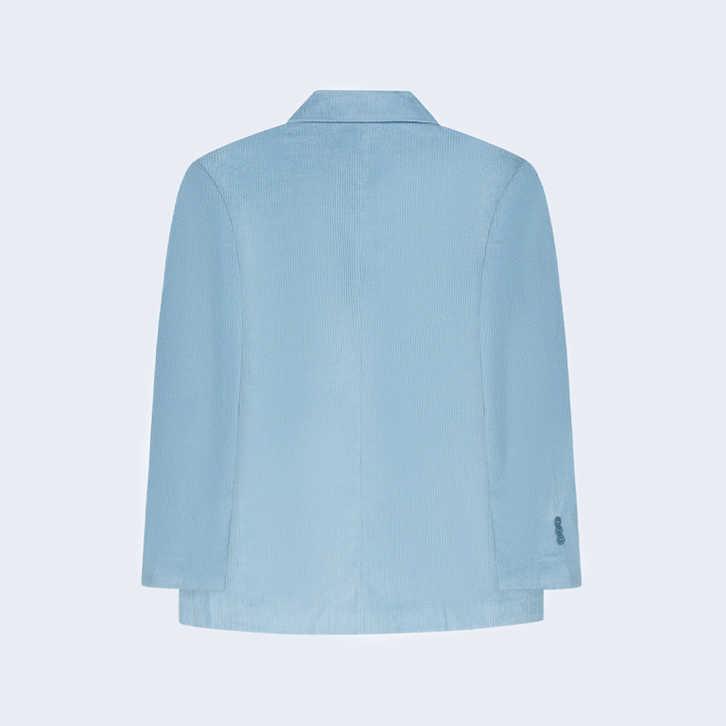 Blue Face Corduroy Suit Jacket