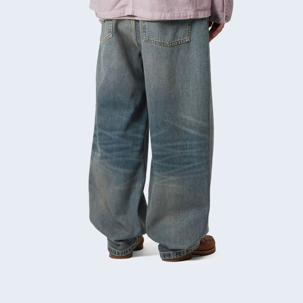 Brandon Pant Blue Worn Used Wash