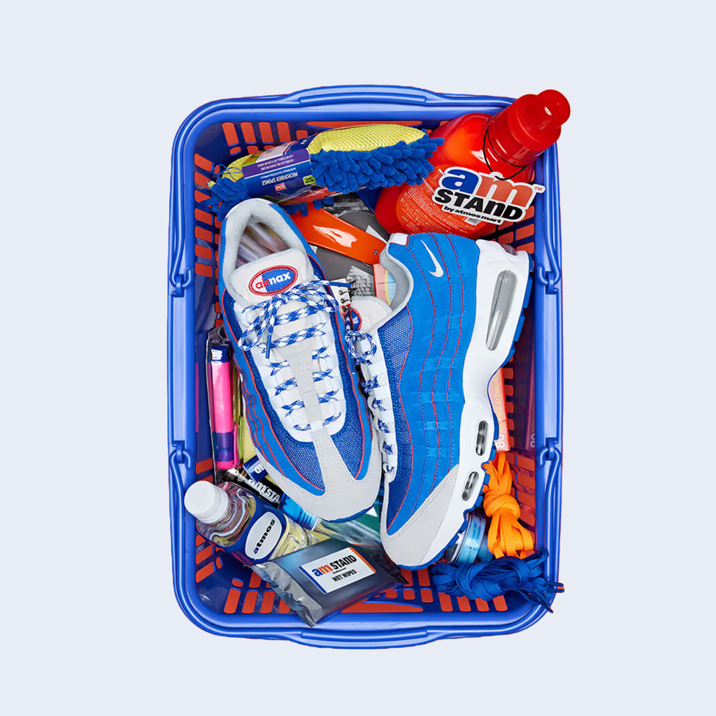 Air Max 95 Big Bubble Lawson Blue Sapphire / Metallic Silver