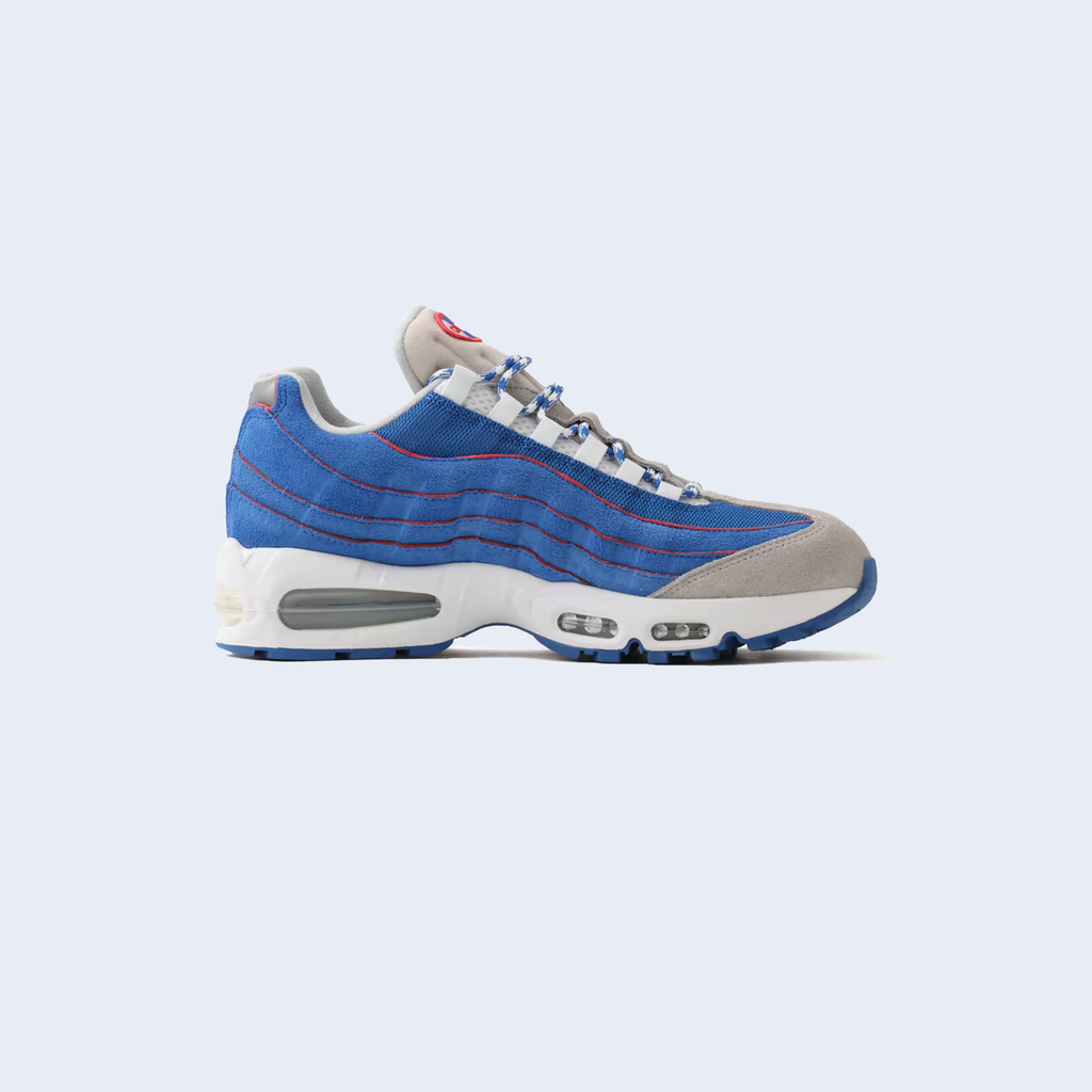 Air Max 95 Big Bubble Lawson Blue Sapphire / Metallic Silver