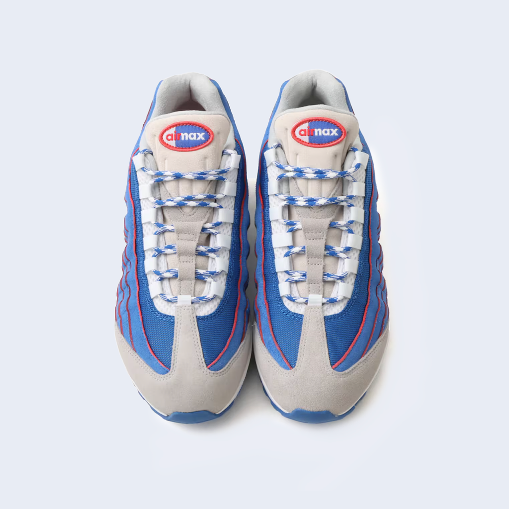 Air Max 95 Big Bubble Lawson Blue Sapphire / Metallic Silver