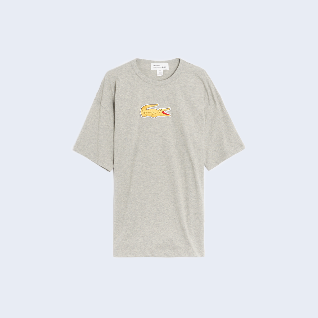 CDG Shirt x Lacoste Tee Gold / Grey