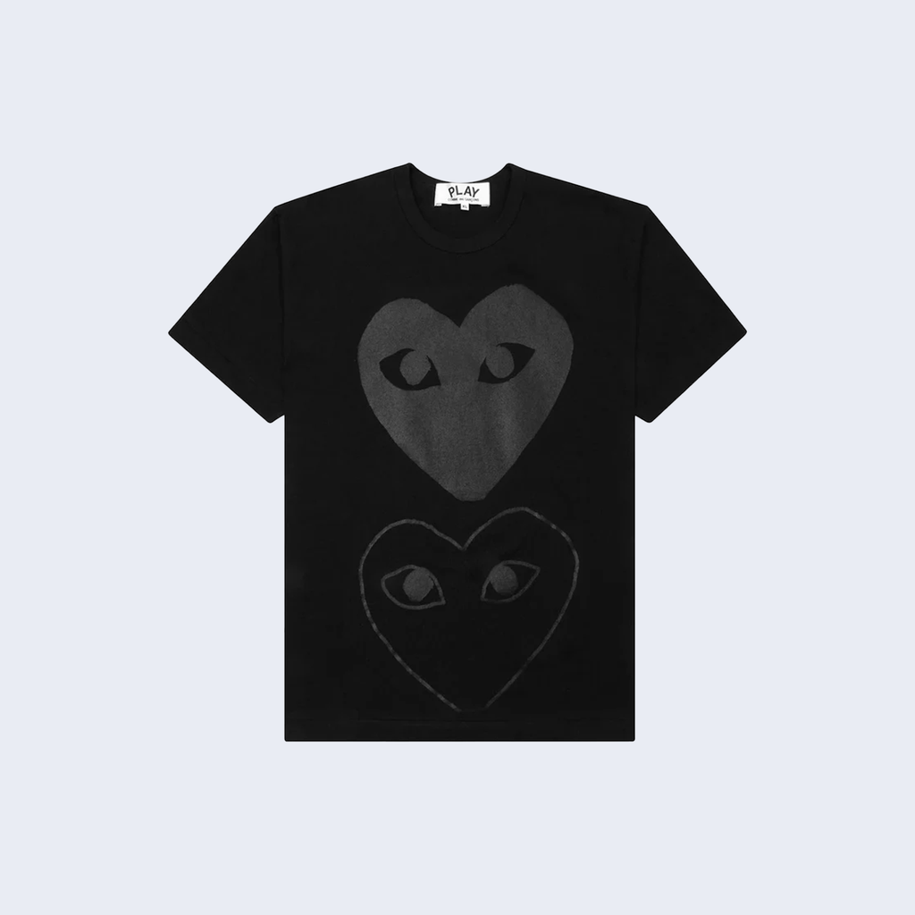 Logo Print T-Shirt Black / Black