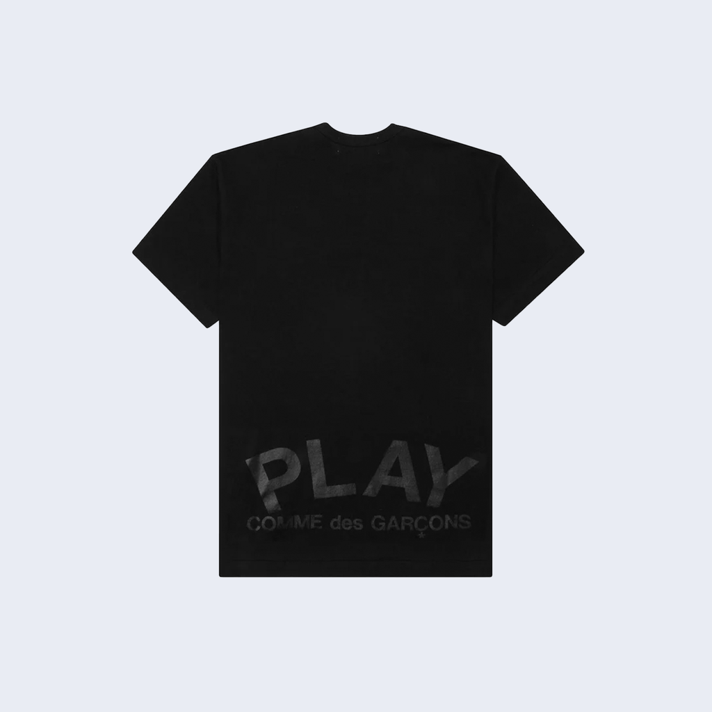 Logo Print T-Shirt Black / Black