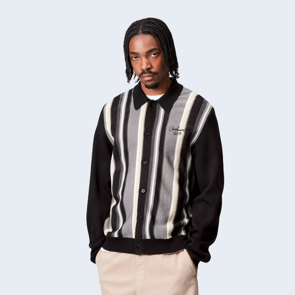 Bainter Cardigan Stripe / Graphite