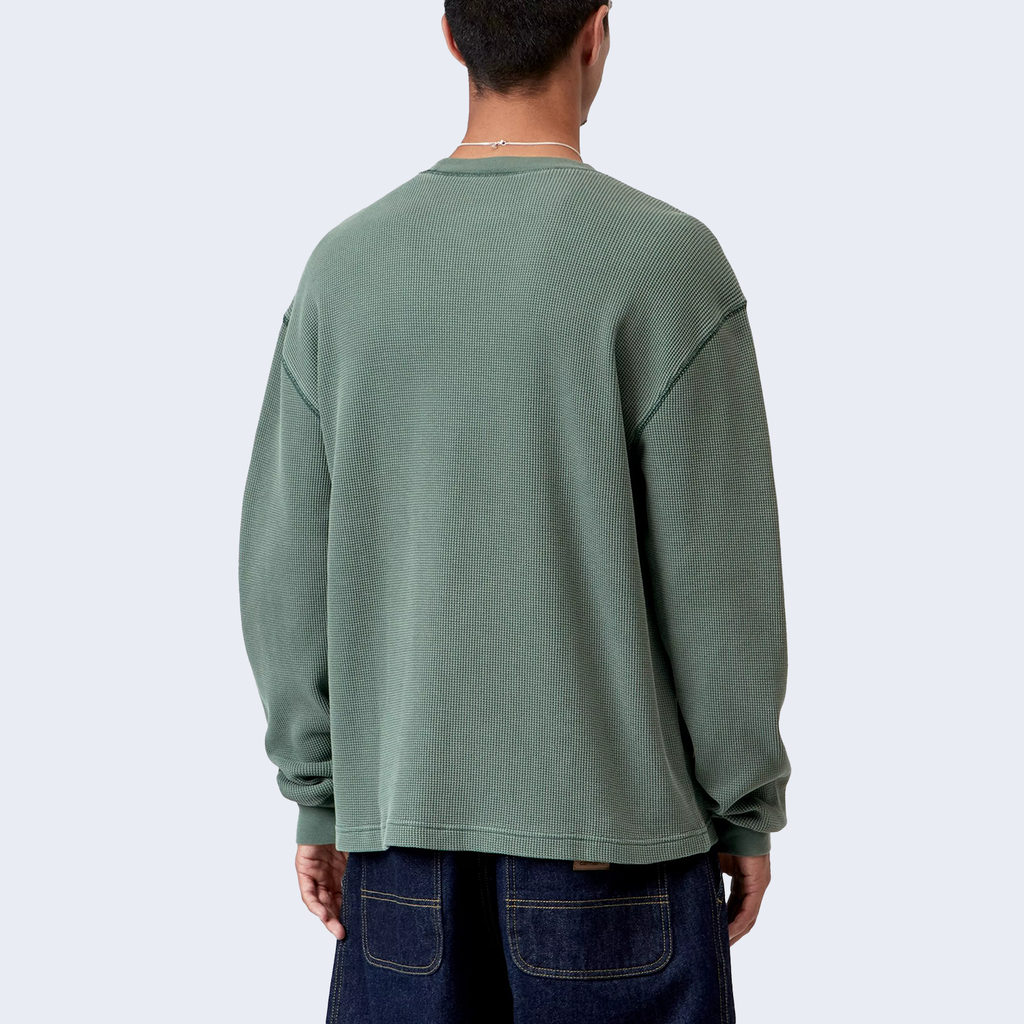 LS Waffle T-Shirt Dark Scarab