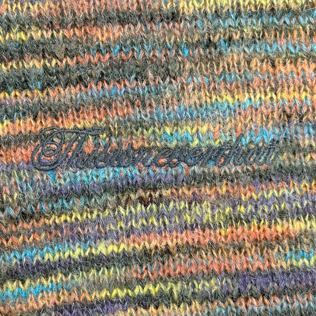 Static Knit Sweater Rainbow