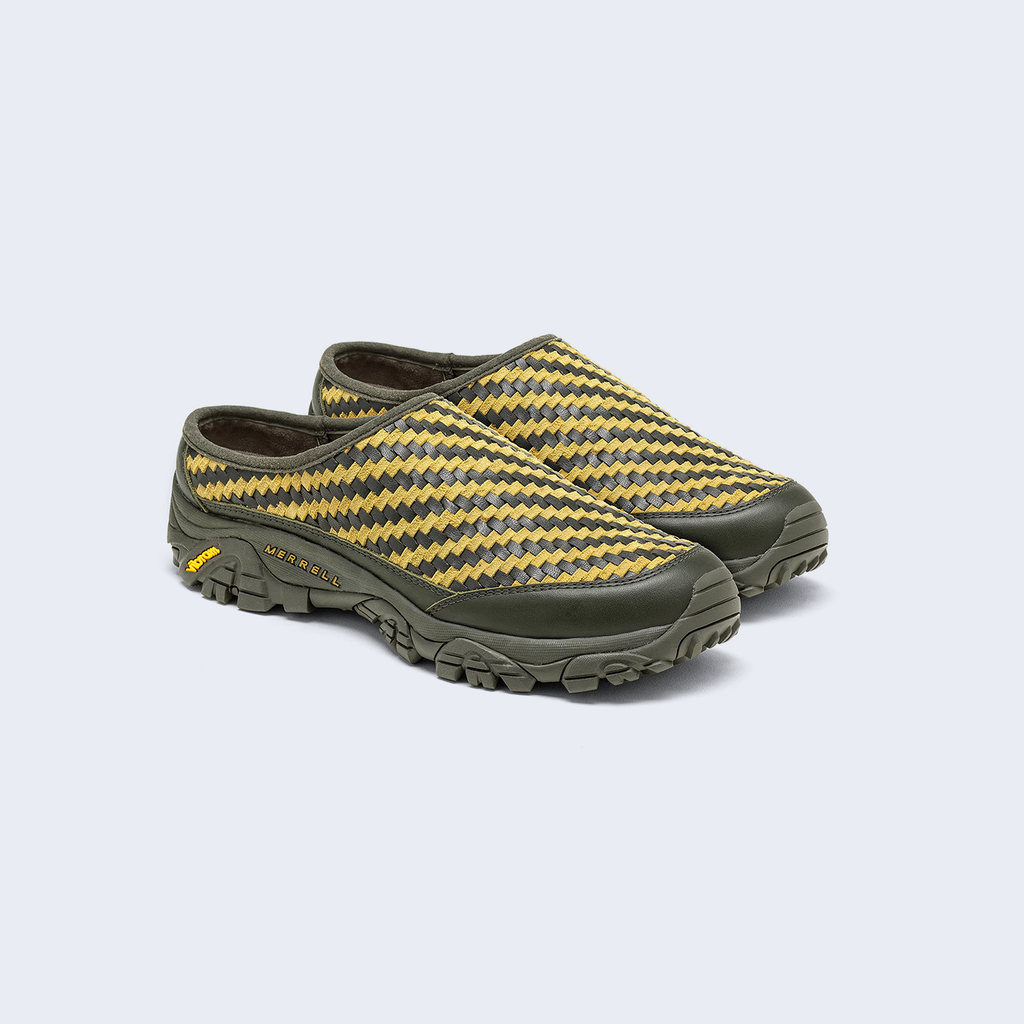 Moab 2 Slide Ltr Woven Beluga / Sugar Kelp