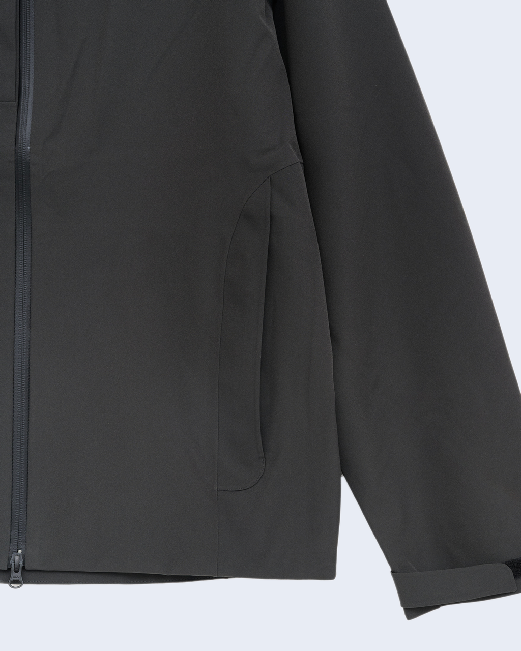 Arc 3L Shell Jacket Charcoal Black