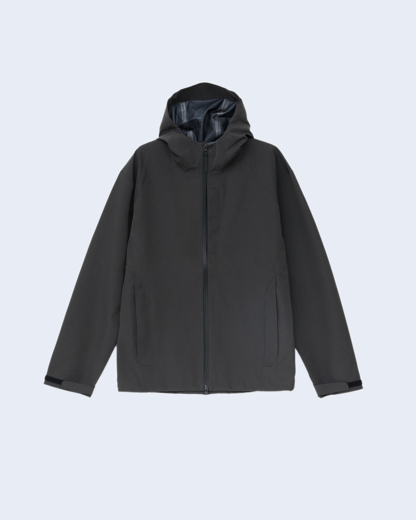 Arc 3L Shell Jacket Charcoal Black