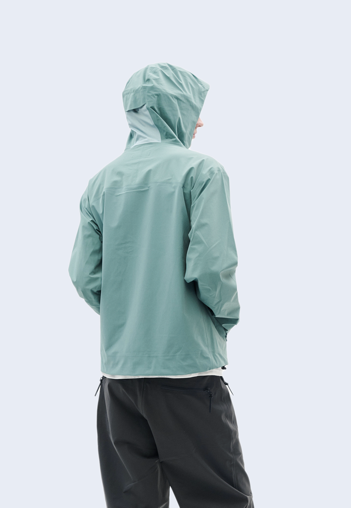 Arc Lt Weight Shell Jacket Turquoise