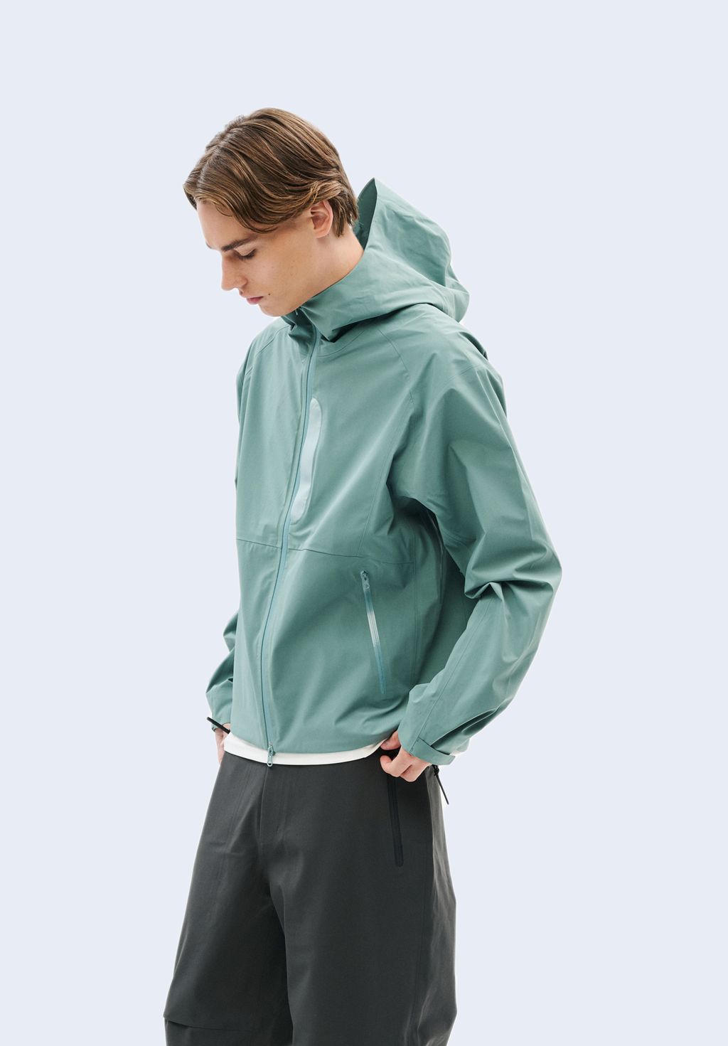 Arc Lt Weight Shell Jacket Turquoise