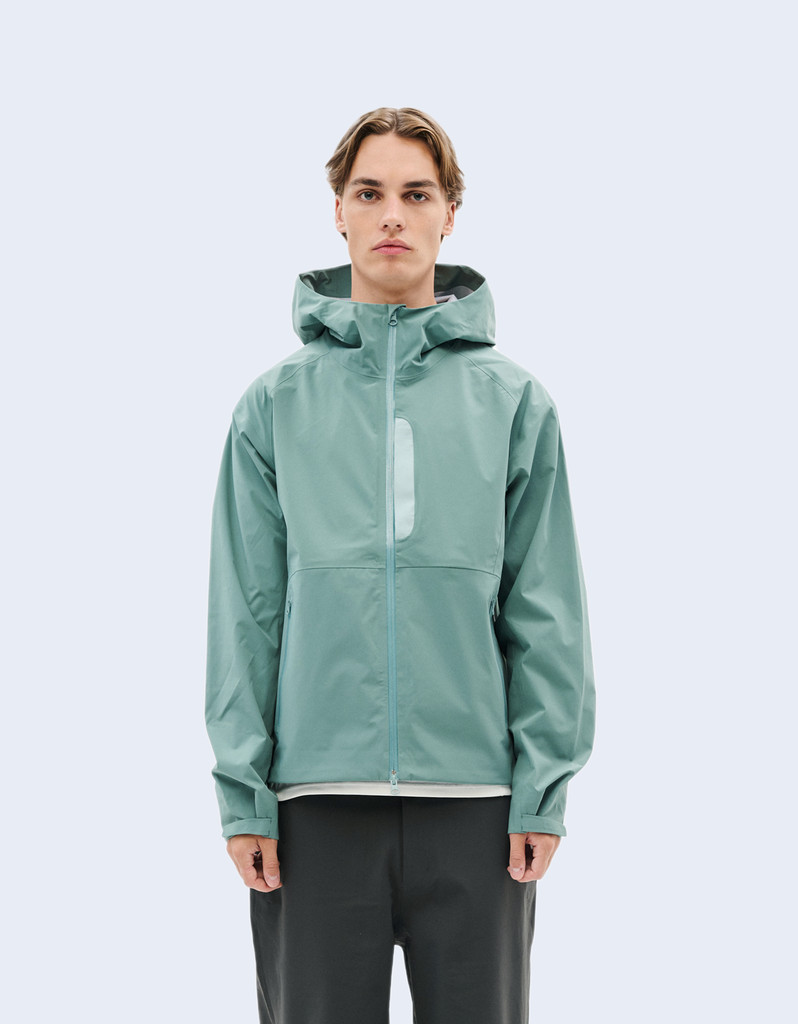 Arc Lt Weight Shell Jacket Turquoise
