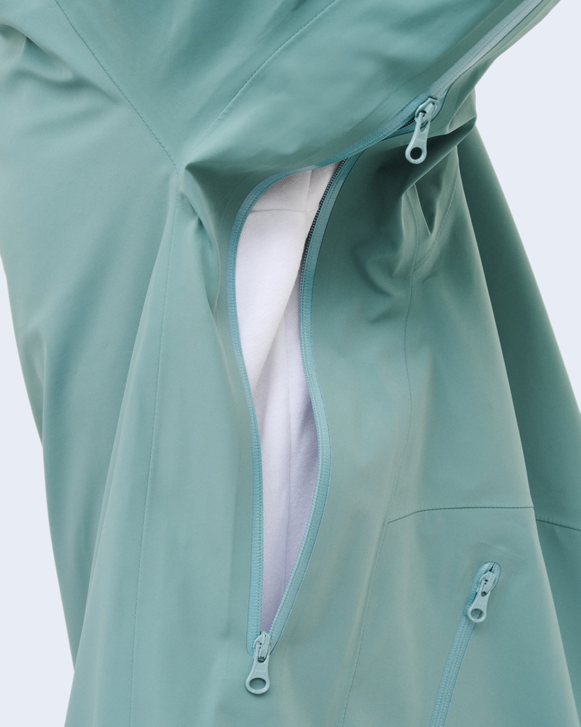 Arc Lt Weight Shell Jacket Turquoise