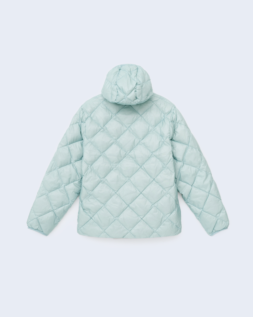 Base Lt Down Hooded Jacket Turquoise