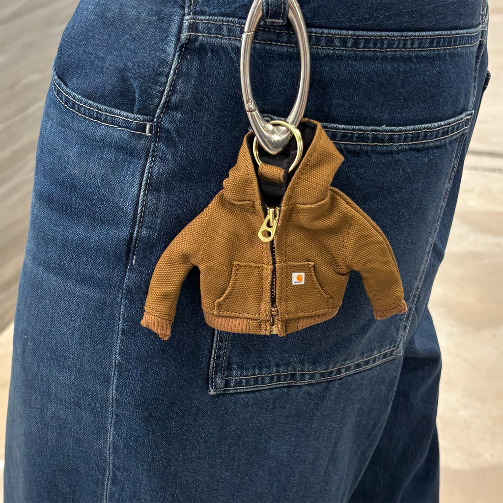 Mini Active Jacket Keychain Hamilton Brown