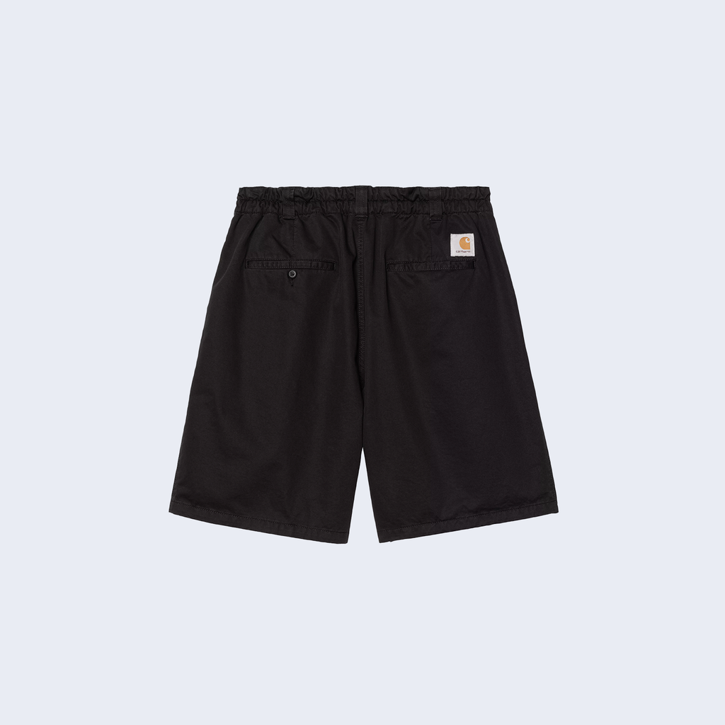 Marv Short Black Stone Washed