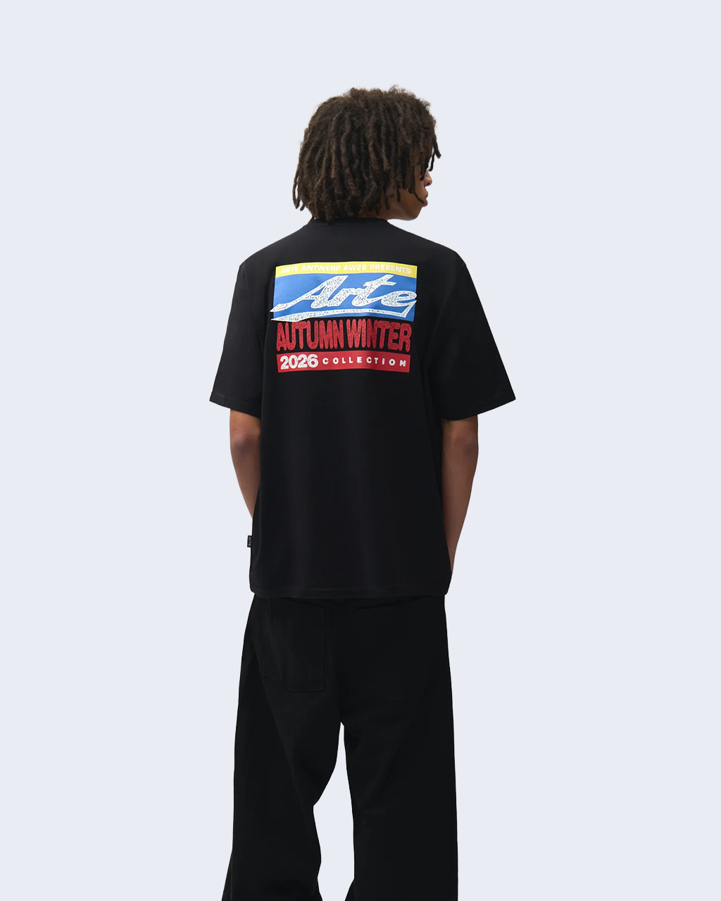 Mural T-Shirt Black